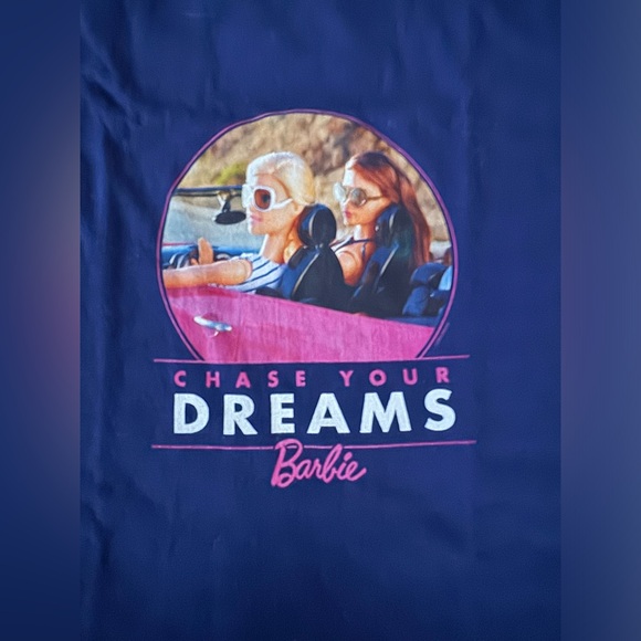 New Amazon Girls 4T Barbie T-Shirt Club - Chase Your Dreams T-Shirt - Picture 3 of 7